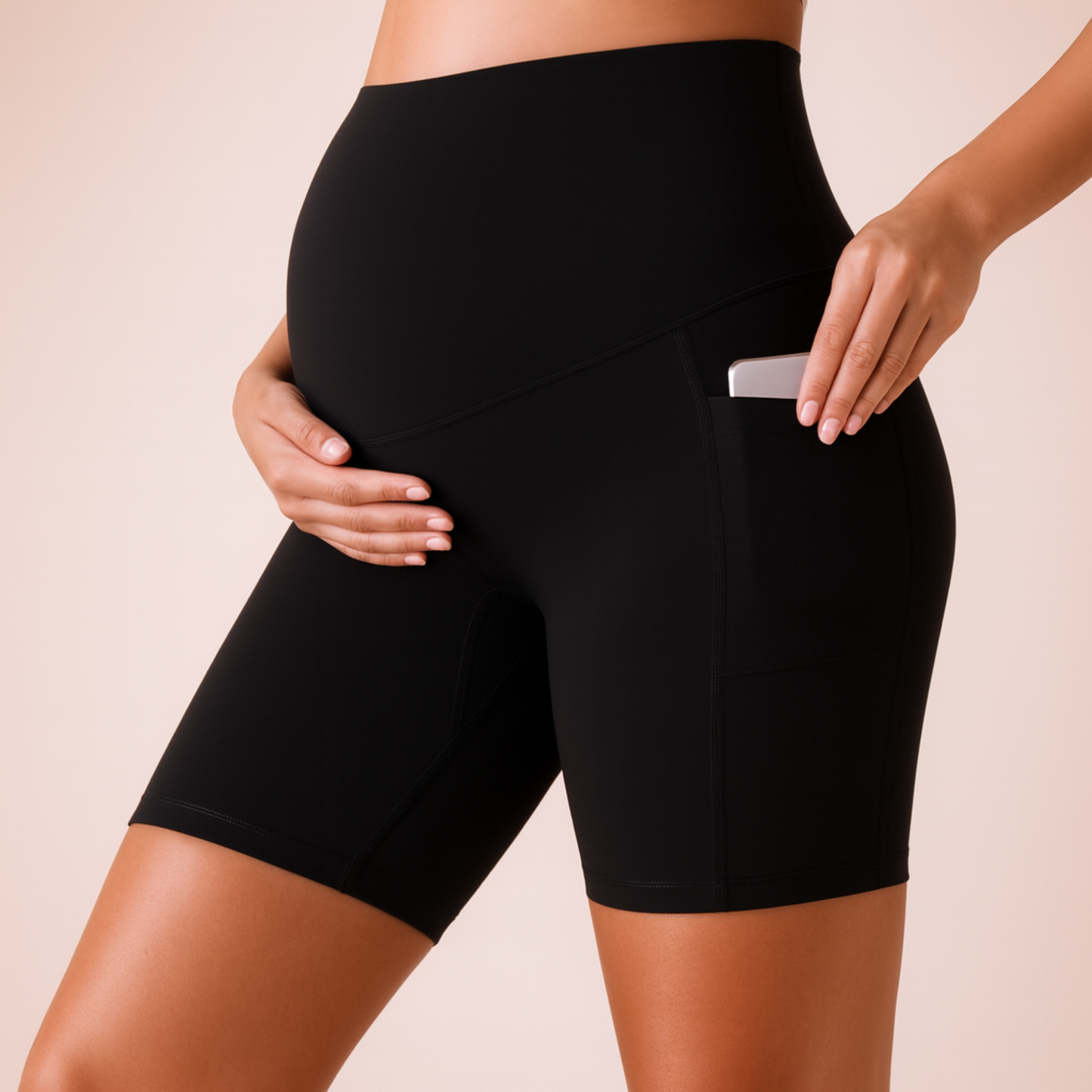 YOGA SHORTS - MATERNITY AND POSTPARTUM