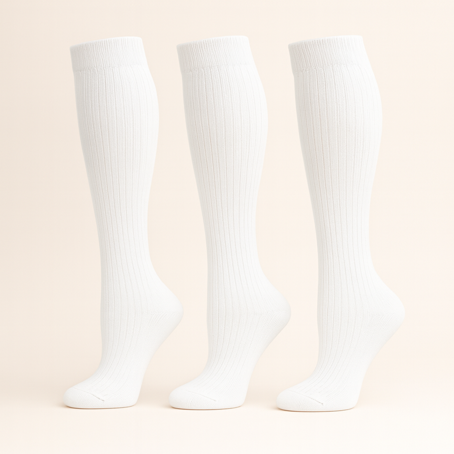 3-PACK COMPRESSION SOCKS - ACHING FEET RELIEF