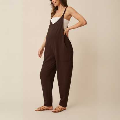 OVERSIZED JUMPSUIT - MATERNITY AND POSTPARTUM