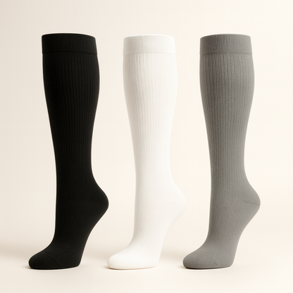 3-PACK COMPRESSION SOCKS - ACHING FEET RELIEF