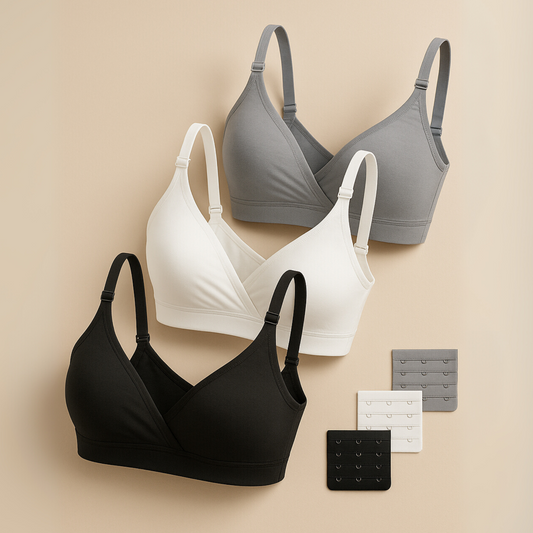 3-PACK MATERNITY BRA - POSTPARTUM NURSING