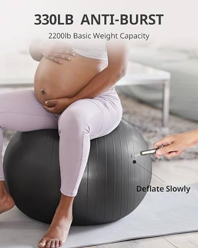 YOGA BALL - PELVIC EXERCISES
