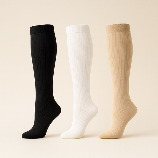 3-PACK COMPRESSION SOCKS - ACHING FEET RELIEF