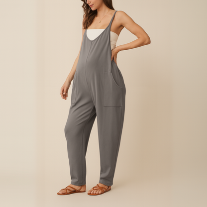 OVERSIZED JUMPSUIT - MATERNITY AND POSTPARTUM
