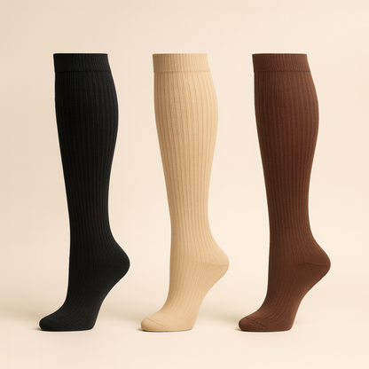 3-PACK COMPRESSION SOCKS - ACHING FEET RELIEF