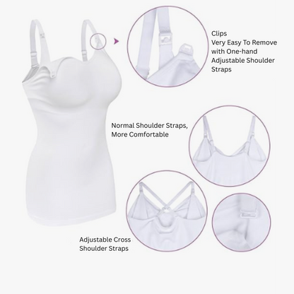 3-PACK TANK TOPS - EASY ACCESS NURSING