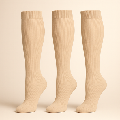 3-PACK COMPRESSION SOCKS - ACHING FEET RELIEF