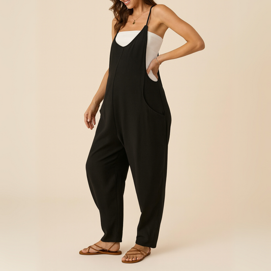 OVERSIZED JUMPSUIT - MATERNITY AND POSTPARTUM